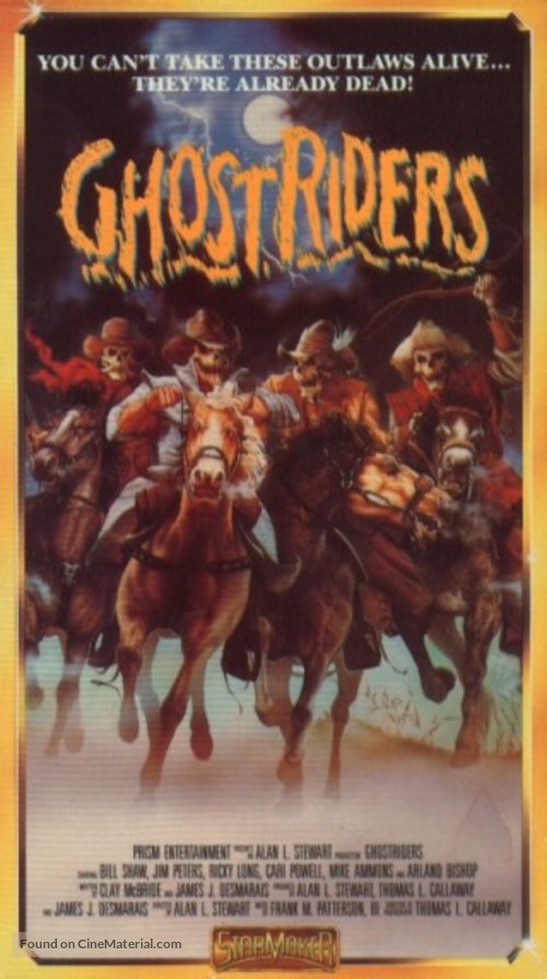 Ghost Riders - VHS movie cover
