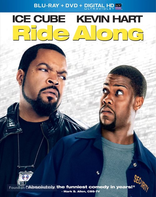 Ride Along - Blu-Ray movie cover