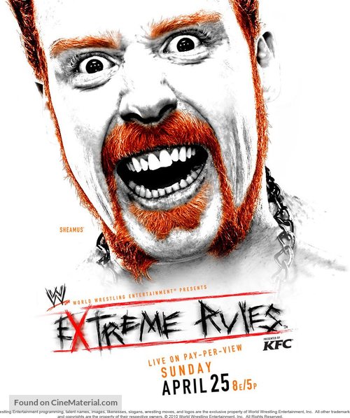 WWE Extreme Rules - Movie Poster
