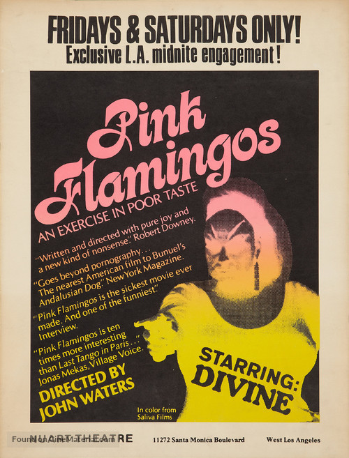 Pink Flamingos - Movie Poster