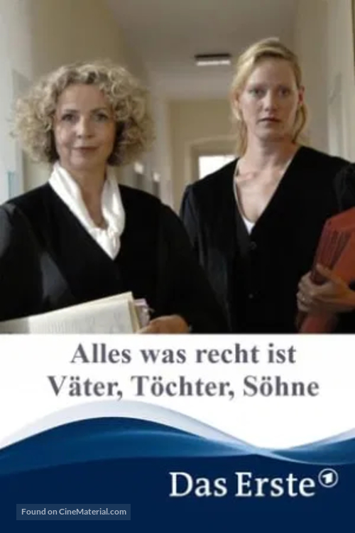 &quot;Alles was recht ist&quot; V&auml;ter, T&ouml;chter, S&ouml;hne - German Movie Cover