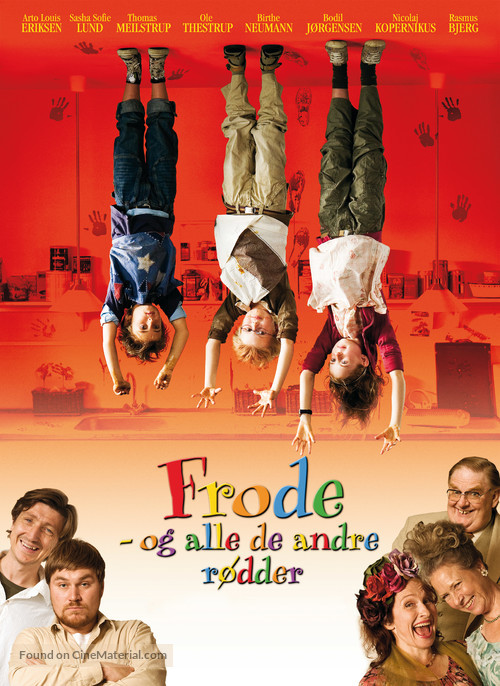 Frode og alle de andre r&oslash;dder - Danish Movie Poster