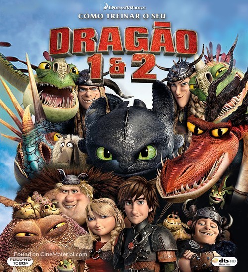 How to Train Your Dragon 2 - Brazilian Movie Cover