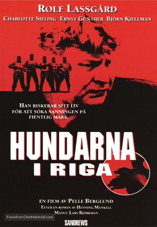 Hundarna i Riga - Swedish Movie Cover
