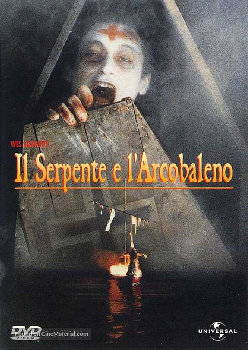 The Serpent and the Rainbow - Italian DVD movie cover