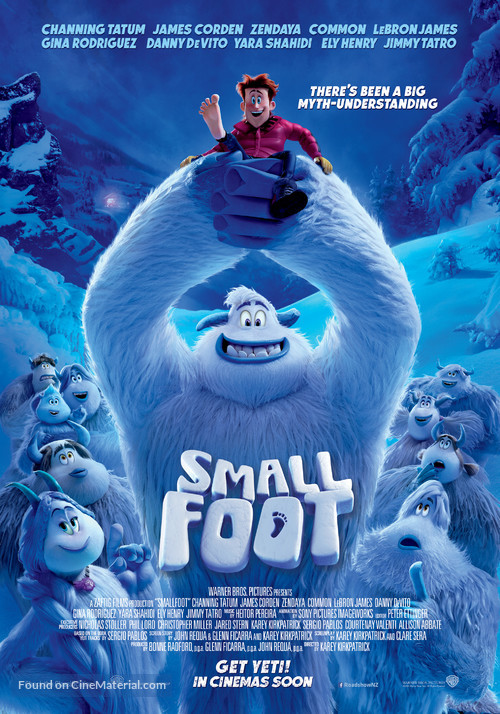 Smallfoot - New Zealand Movie Poster