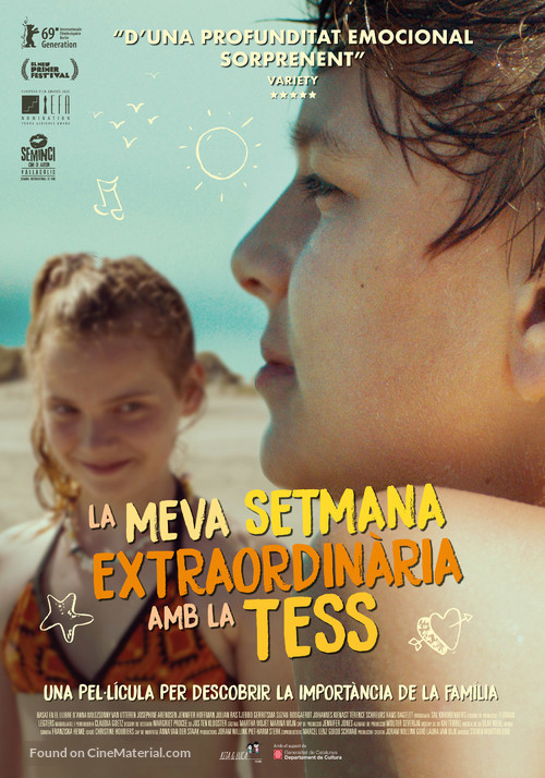 My Extraordinary Summer with Tess - Andorran Movie Poster