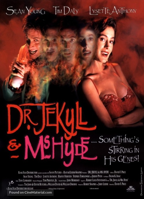 Dr. Jekyll and Ms. Hyde - British Movie Poster