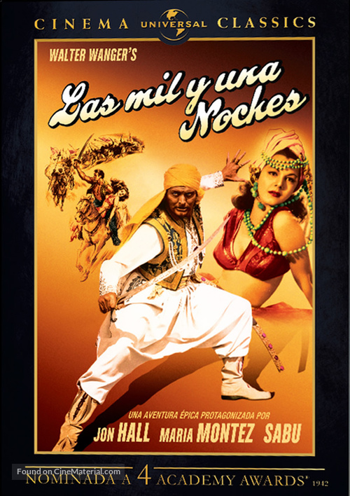 Arabian Nights - Spanish DVD movie cover