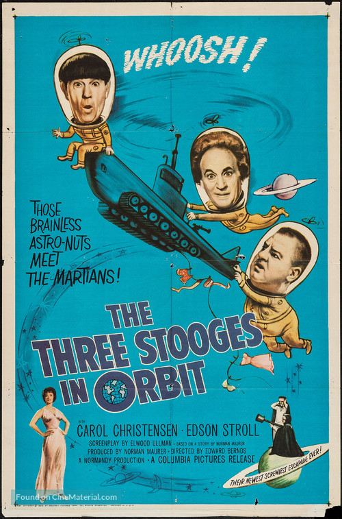 The Three Stooges in Orbit - Movie Poster