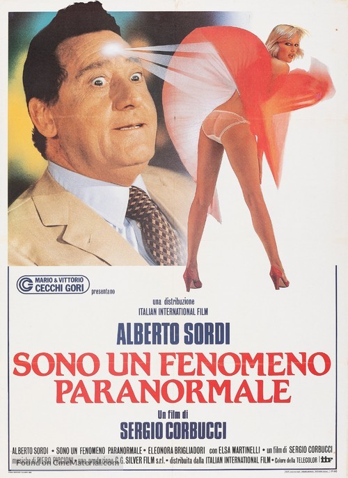 Sono un fenomeno paranormale - Italian Movie Poster