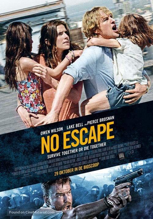 No Escape - Dutch Movie Poster