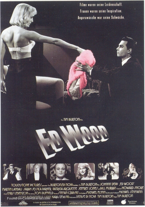 Ed Wood - German Movie Poster