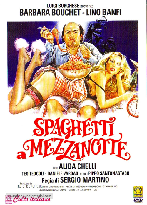 Spaghetti a mezzanotte - Italian DVD movie cover