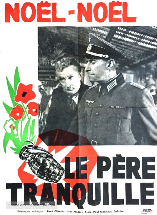 Le p&egrave;re tranquille - French Movie Poster