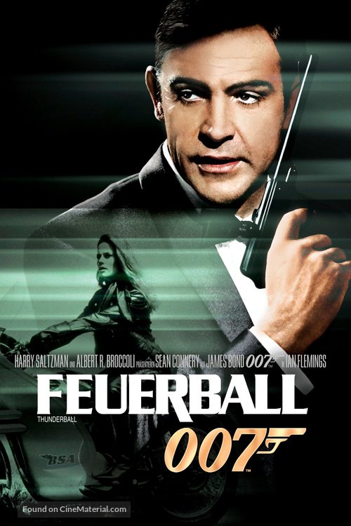 Thunderball - German Movie Cover