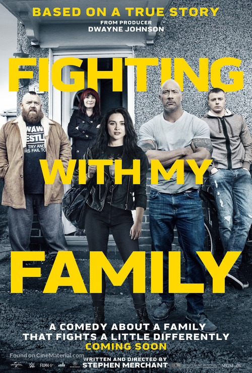 Fighting with My Family - British Movie Poster