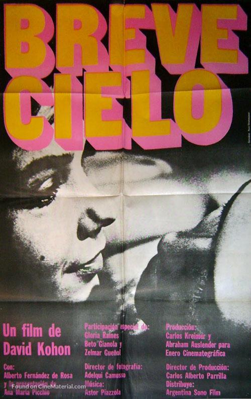 Breve cielo - Argentinian Movie Poster