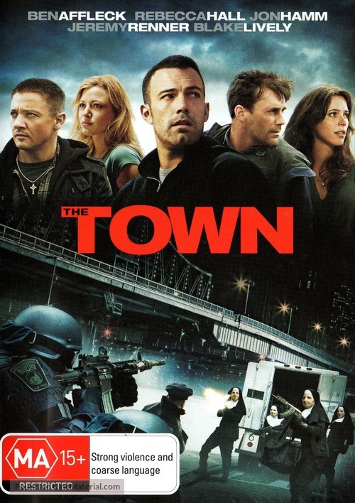 The Town - Australian DVD movie cover