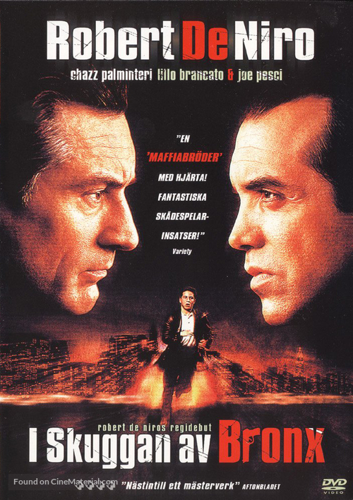 A Bronx Tale - Swedish DVD movie cover