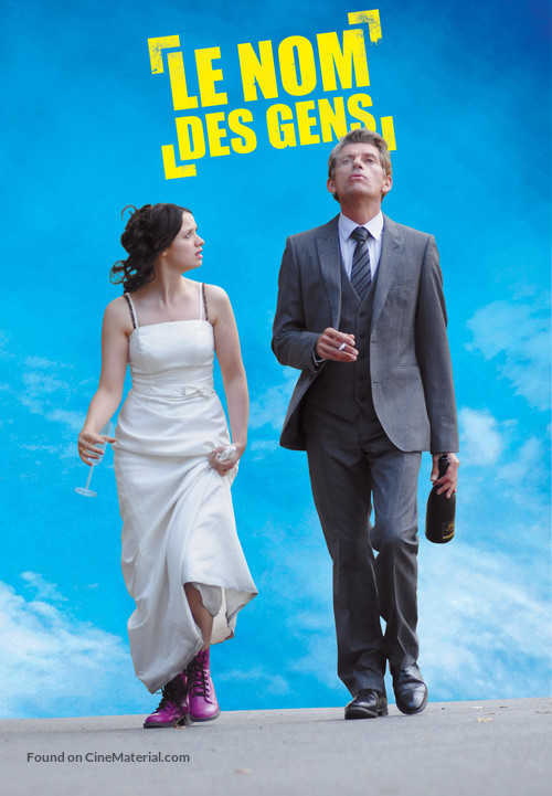 Le nom des gens - French Never printed movie poster