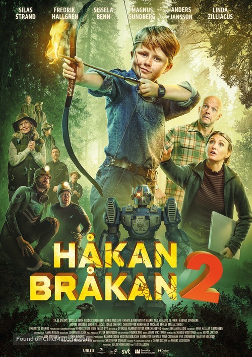 H&aring;kan Br&aring;kan 2 - Swedish Movie Poster