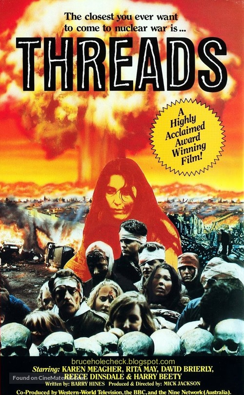 Threads - VHS movie cover