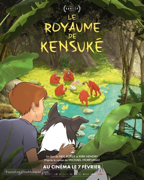 Kensuke&#039;s Kingdom - French Movie Poster