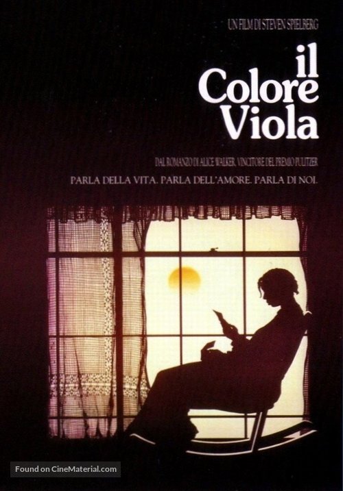 The Color Purple - Italian Movie Cover