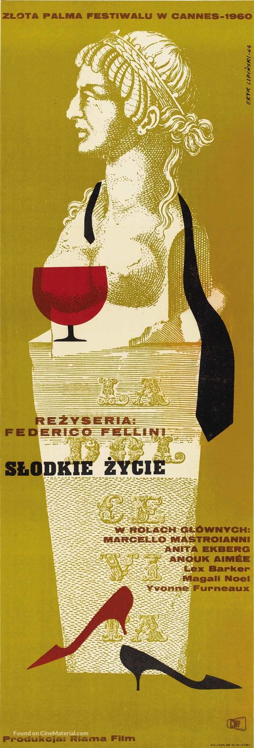 La dolce vita - Polish Movie Poster