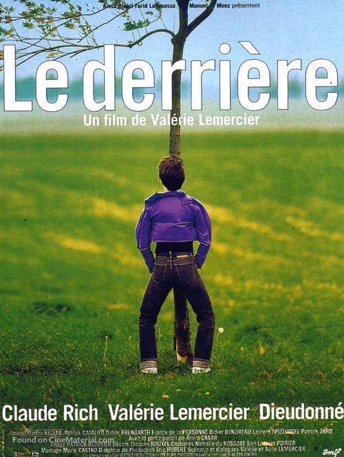 Le derri&egrave;re - French Movie Poster