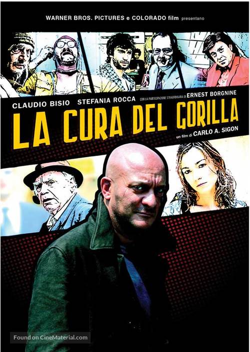 La cura del gorilla - Italian DVD movie cover