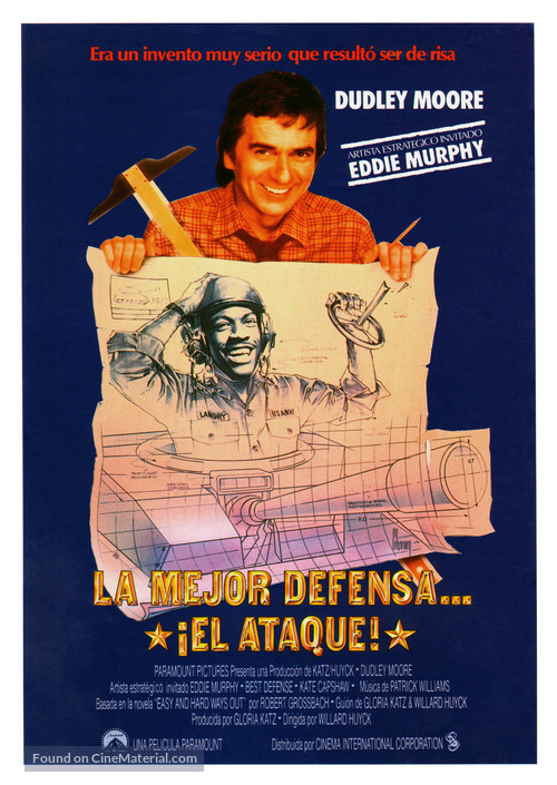 Best Defense - Spanish Movie Poster