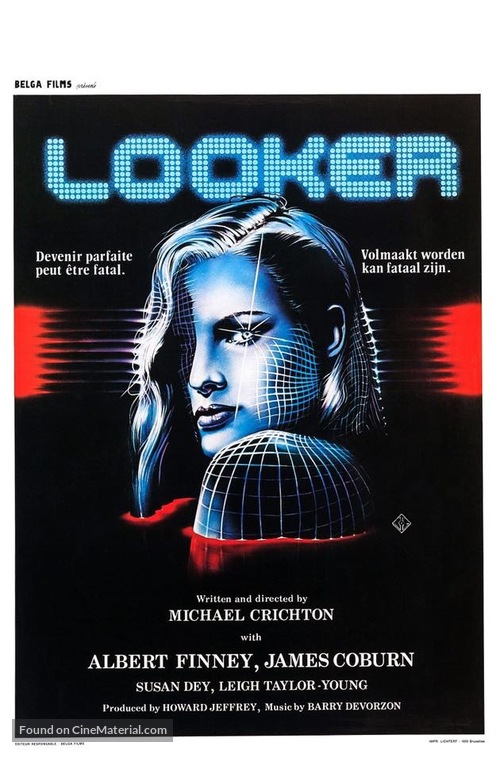 Looker - Belgian Movie Poster