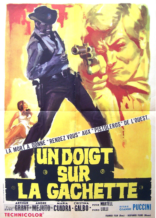 Dove si spara di pi&ugrave; - French Movie Poster