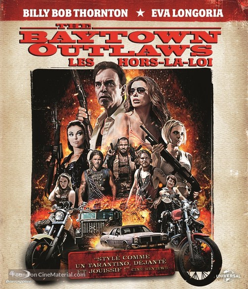 The Baytown Outlaws - Canadian Blu-Ray movie cover