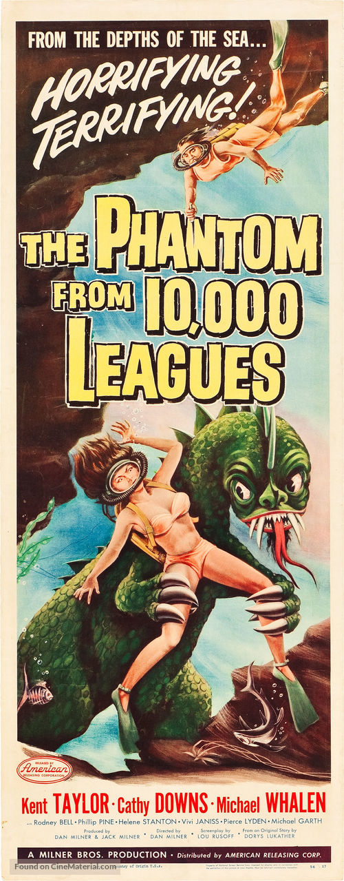 The Phantom from 10,000 Leagues - Movie Poster
