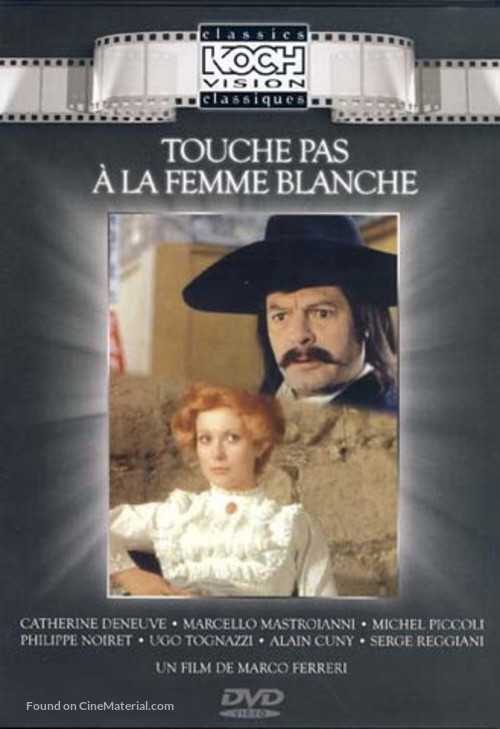 Touche pas &agrave; la femme blanche - French DVD movie cover