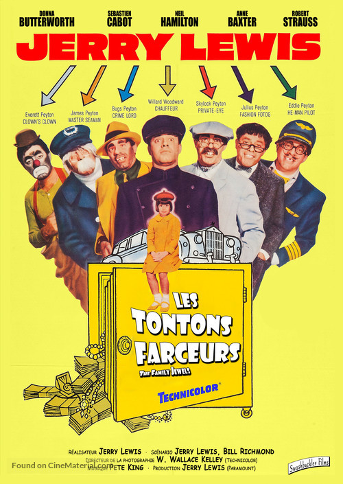 The Family Jewels - French Re-release movie poster