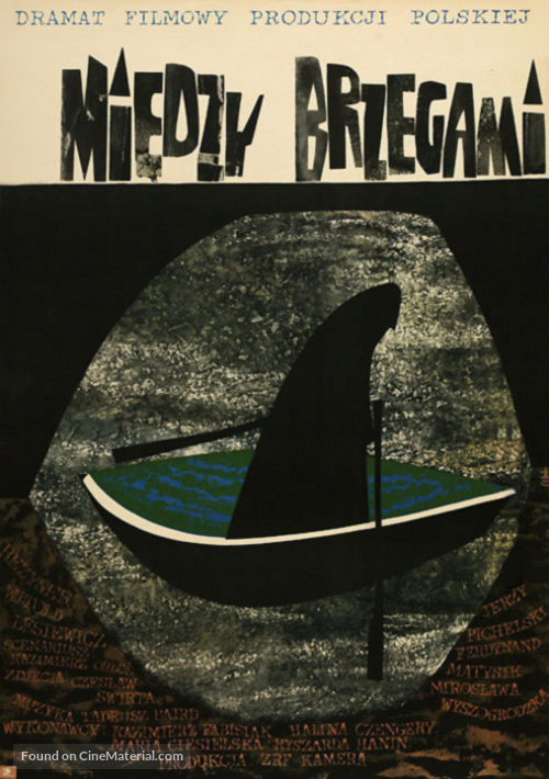 Miedzy brzegami - Polish Movie Poster