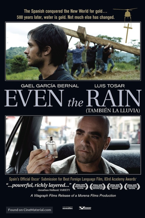 Tambi&eacute;n la lluvia - DVD movie cover