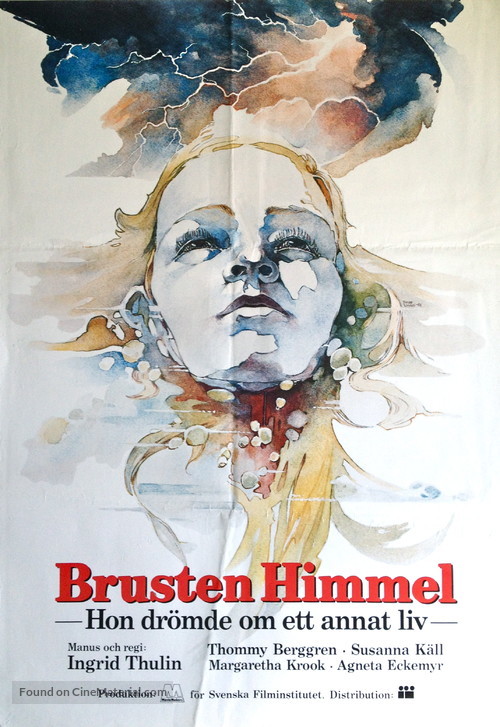 Brusten himmel - Swedish Movie Poster