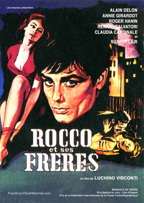 Rocco e i suoi fratelli - French Movie Poster