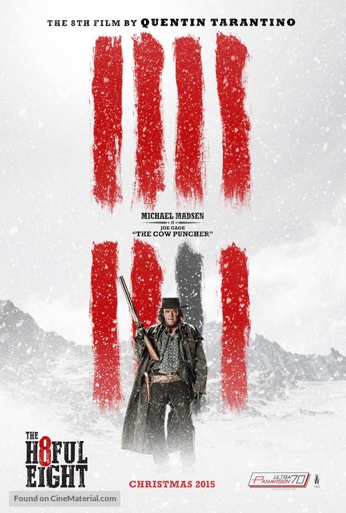 The Hateful Eight - Character movie poster