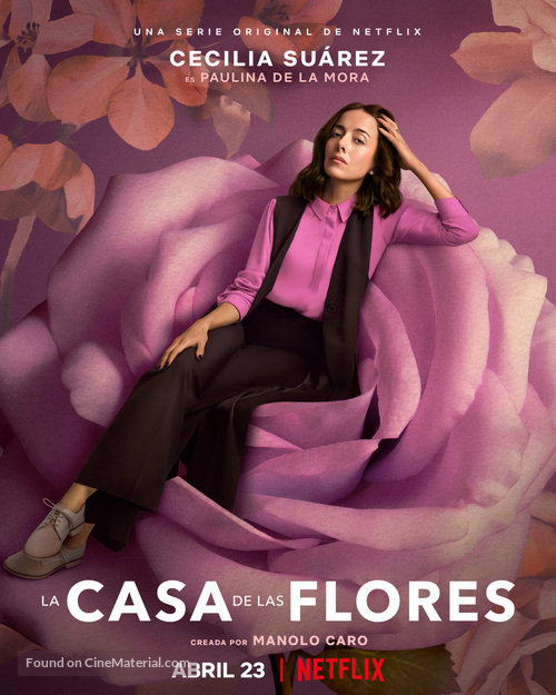 &quot;La casa de las flores&quot; - Mexican Movie Poster