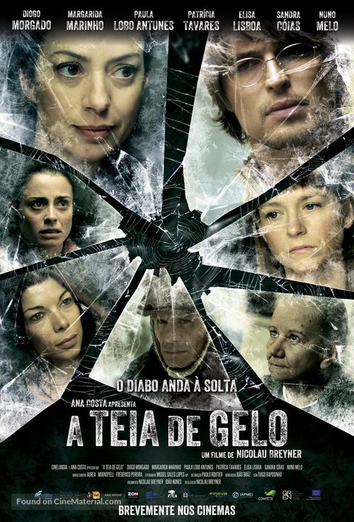 A Teia de Gelo - Portuguese Movie Poster