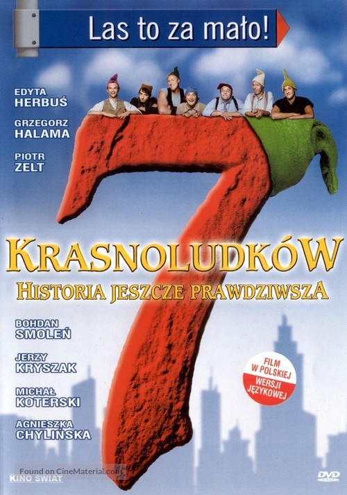 7 Zwerge - Der Wald ist nicht genug - Polish Movie Cover