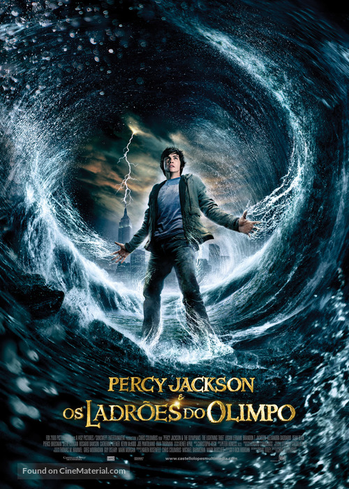 Percy Jackson &amp; the Olympians: The Lightning Thief - Portuguese Movie Poster