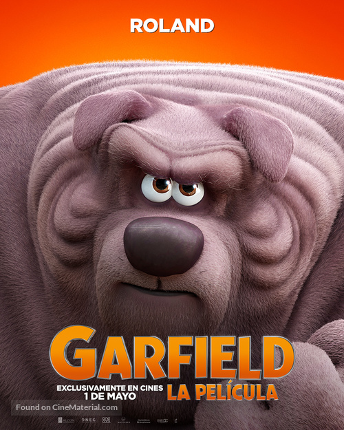 The Garfield Movie - Spanish Movie Poster