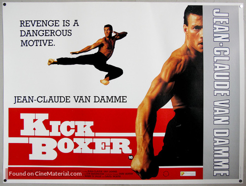 Kickboxer - British Movie Poster